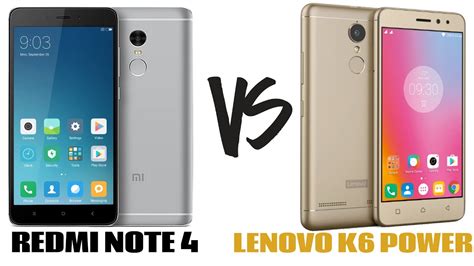 Lenovo K6 Note vs Xiaomi Redmi Note 5 Karşılaştırma